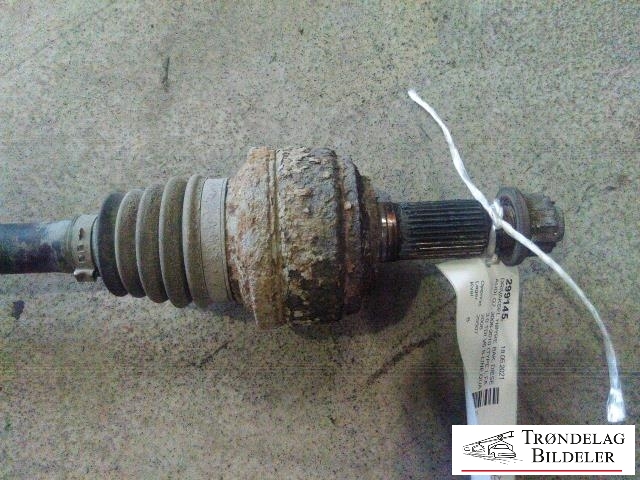 Drivaksel høyre bak, diesel/automat til Audi Q7 2006-2010 (Type I, Fase 1)  (7L8501201|)