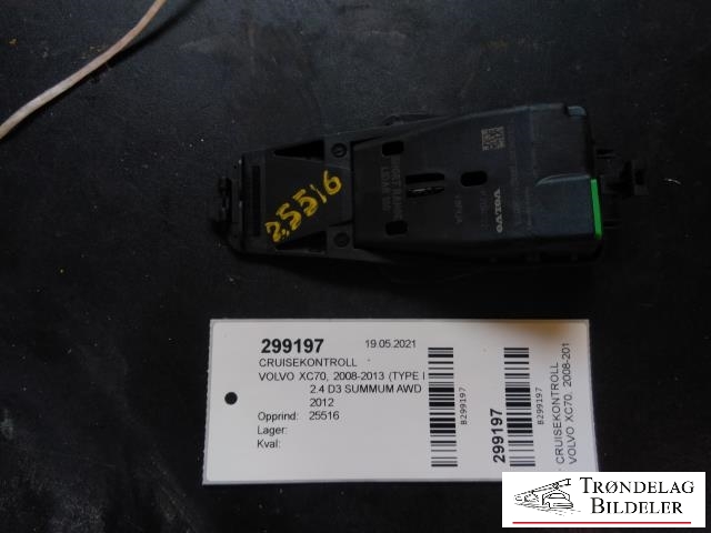 Cruisekontroll til Volvo XC70, 2008-2013 (Type II, Fase 1) (VOLVO|P31340722)
