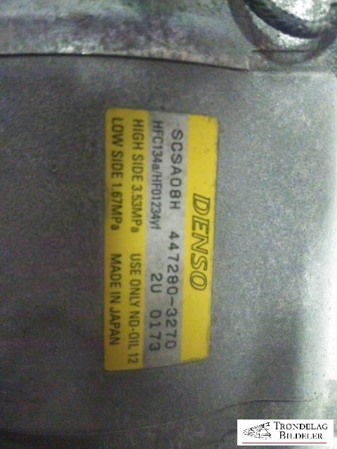 Aircondition kompressor til Toyota GT86 2012-->>  (DENSO|SU003-07256|447280-3270|)
