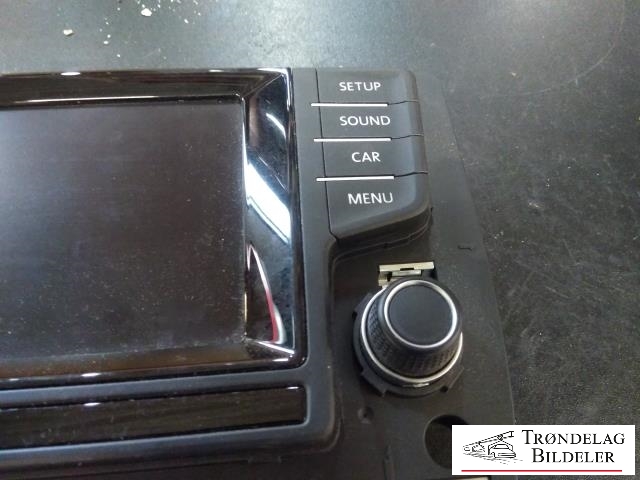 Bilstereo navigasjon skjerm til VW Golf VII 2012-2017 (Fase 1)  (VW AG|5G0 919 605|)