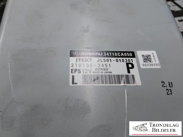Styreenhet diverse til Toyota GT86 2012-->>  (JTEKT/DENSO|JL501-010301|34710CA050|2107002451)