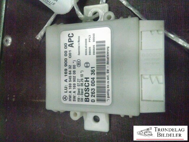 Styreenhet diverse til Mercedes B-Klasse, 2008-2011 (Fase 2) (W245) (W245) (BOSCH|A1695456432)