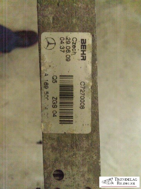 Oljekjøler til Mercedes B-Klasse 2008-2011 (Fase 2) (W245) (W245) (A 169 500 06 00|A 169 500 04 00|)