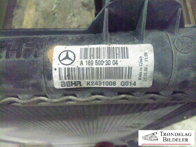 Radiator (automat gir) til Mercedes B-Klasse 2008-2011 (Fase 2) (W245) (W245) (BEHR|A1695003004|Q03H9378|)
