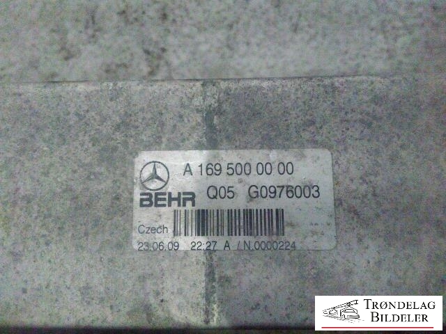 Intercooler til Mercedes B-Klasse 2008-2011 (Fase 2) (W245) (W245) (BEHR|A1695000000|Q05G0976003|)