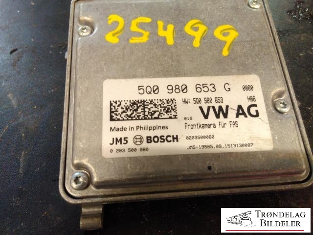 Sensor radar til VW Golf VII 2012-2017 (Fase 1)  (VW AG|5Q0 980 653 G|)