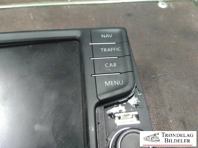 Bilstereo navigasjon betjeningspanel til VW Golf VII 2012-2017 (Fase 1)  (5G0919606|)