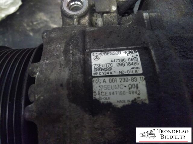 Aircondition kompressor til Mercedes ML 2005-2011 (W164) (W164) (A 001 230 83 11|A0022308211 |0022308211|A0022301511|0012308311|A0022301111|A0022305611 |0022301511|A0022305311|0022305311|0022301111|21000187|A0012308811|0012308811|0022305611)