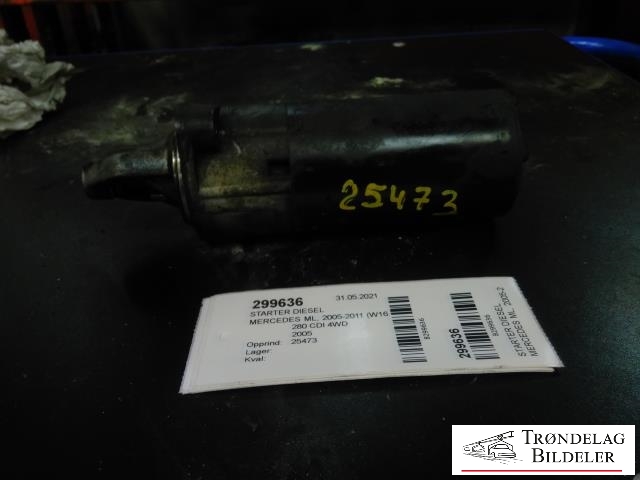 Starter diesel til Mercedes ML, 2005-2011 (W164) (W164) 