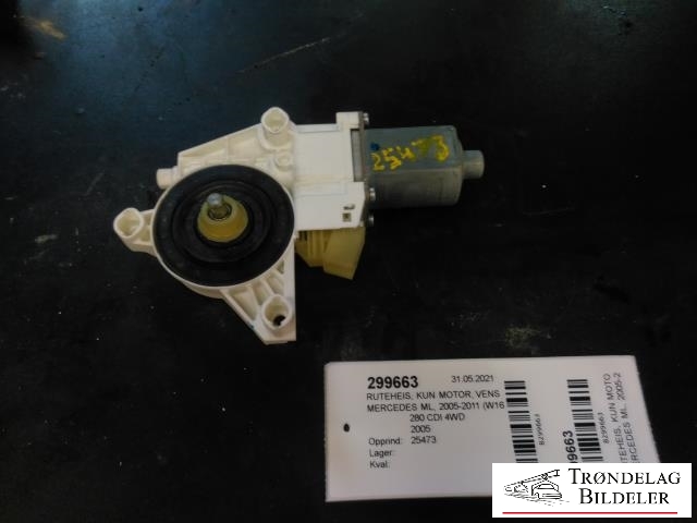 Ruteheis, kun motor, venstre foran til Mercedes ML, 2005-2011 (W164) (W164) (BROSE|A 251 820 0742)