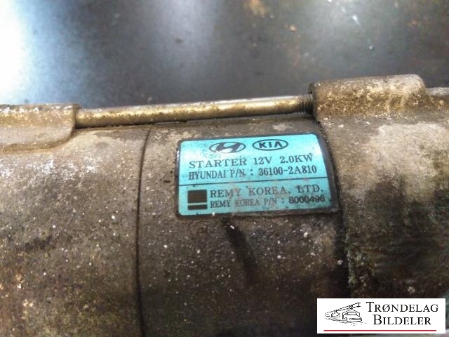 Starter diesel til Hyundai i40 2012-2017 (KIA|36100-2A810|)