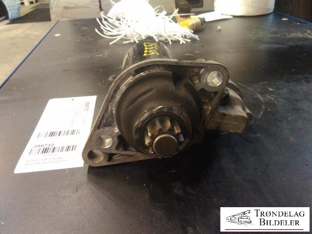 Starter diesel til Škoda Roomster 2006-2010 (Fase 1)  