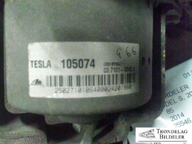 Bremsefordeler til Tesla Model S 2013-2016 (Fase 1) (TESLA|03710106404|105074|)