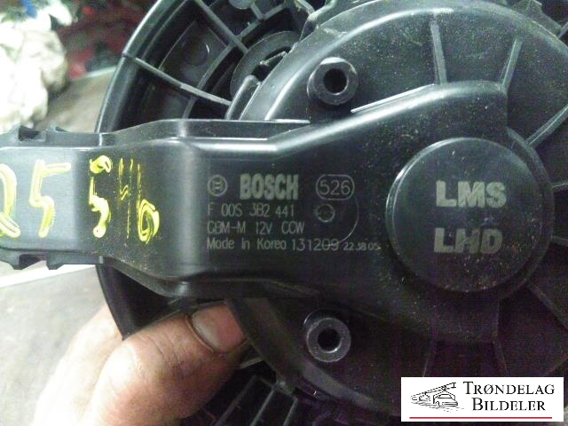 Varmeapparat motor til Tesla Model S 2013-2016 (Fase 1)  (BOSCH|F00S3B2441|131209223805|)