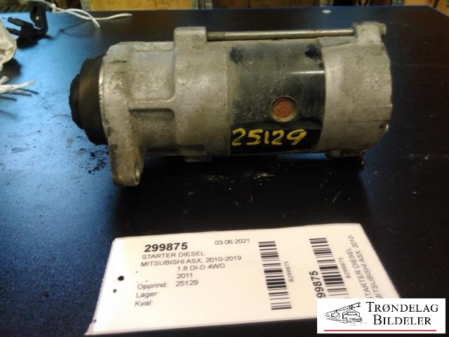 Starter diesel til Mitsubishi ASX, 2010-2019  