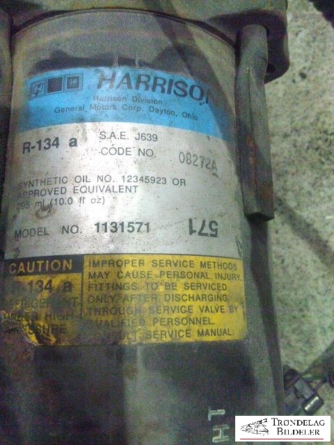 Aircondition kompressor til Chevrolet Van G30 1971-1996  (HARRISON|1131571|)