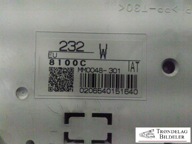 Instrumentpanel til Citroën C-Zero 2011-2020 (MM0048-301|)