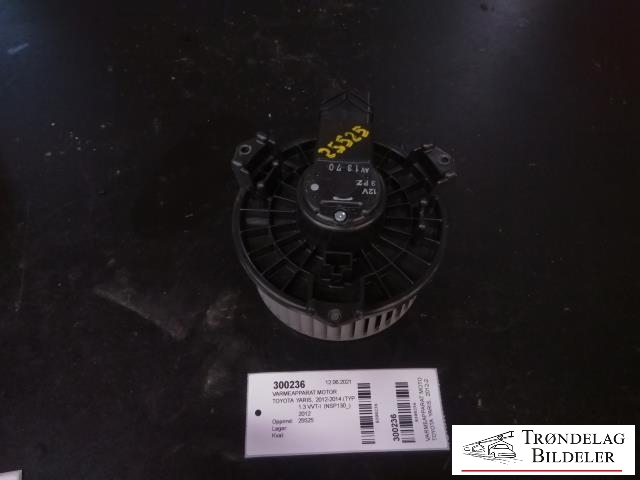 Varmeapparat motor til Toyota Yaris, 2012-2014 (Type III, Fase 1)  
