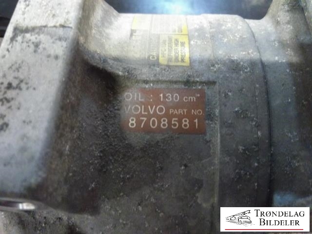 Aircondition kompressor til Volvo XC70 2005-2007 (Type I, Fase 2) (VOLVO|30742206|8708581|)