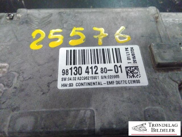 Multimedia display (MCU - Media Controller Unit) til Peugeot Expert 2016-->> (Type III)  (CONTINENTAL|9813041280-01|)