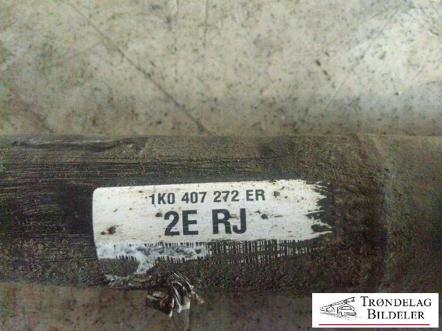 Drivaksel høyre foran, diesel/automat til VW Touran 2007-2010 (Type I, Fase 2)  (1K0407272ER|)