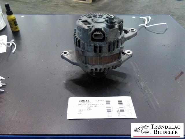 Dynamo diesel til Mazda 6 2008-2010 (Type II, Fase 1) (FOMOCO|R2AA-18-300A|A2TJ0681|)