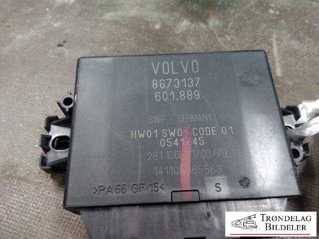 Styreenhet parkering til Volvo C30 2006-2009 (Fase 1) (VOLVO|8673137|601.889|)