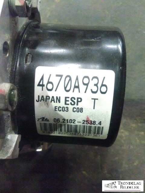 ABS sentral til Peugeot 4008 2012-2017  (ATE|4670A936|062109-66813|)