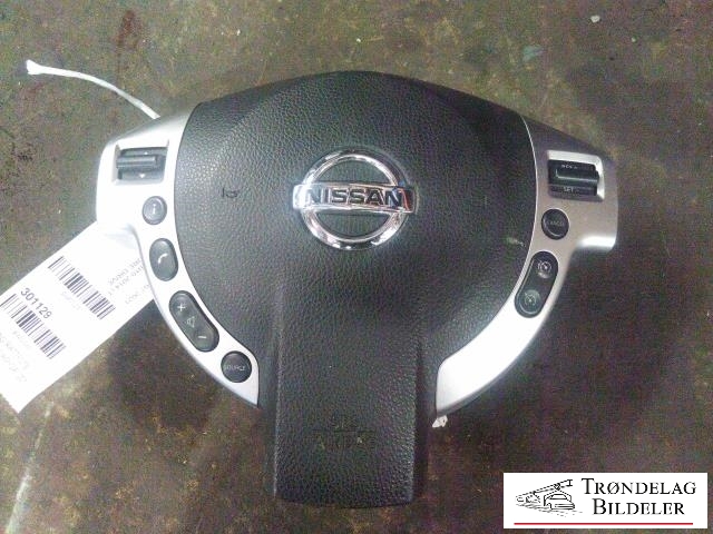 Airbag rattpute til Nissan Qashqai, 2010-2014 (Type I, Fase 2)  (98510BR26D)