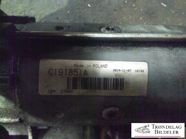 Starter diesel til Mercedes Sprinter 2006-2013 (Fase 1) (906) (906) (VALEO|C191851A|455720|)