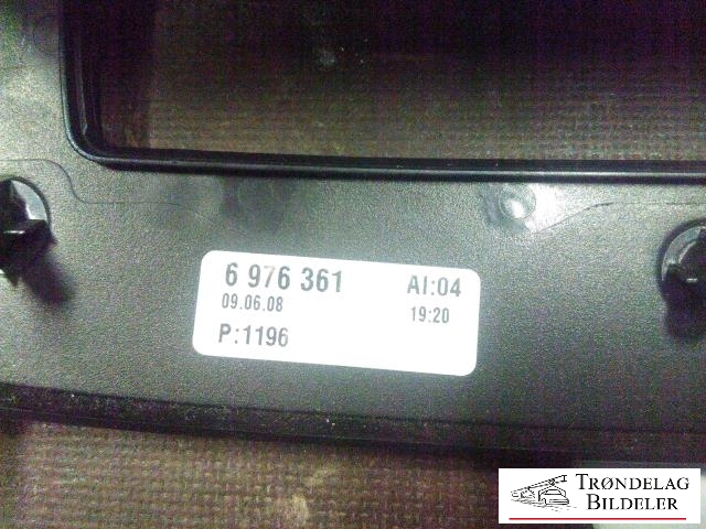 Varmeapparat betjening til BMW 5-Serie 2003-2010 (E60/E61) (E60/E61) (64119177717-01|)