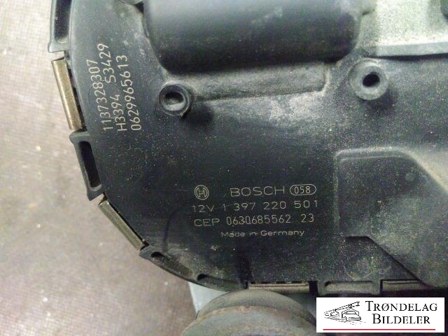 Viskermotor foran venstre til VW Touran 2007-2010 (Type I, Fase 2)  (BOSCH|1397220501|063068556223|)