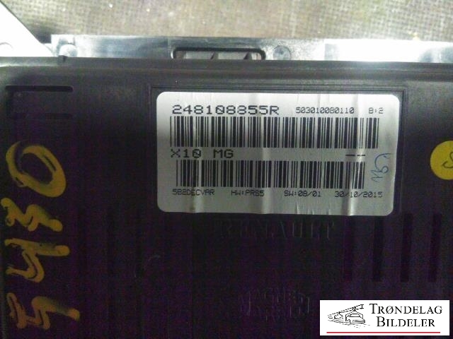 Instrumentpanel til Renault Zoe 2013-2019 (Fase 1)  (248108855R|)
