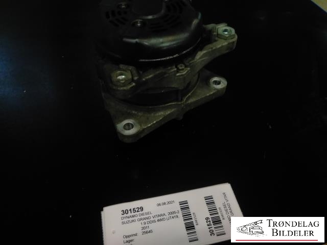 Dynamo diesel til Suzuki Grand Vitara 2005-2015 (Type III)  (DENSO|104210-1180|31400-67J10|)