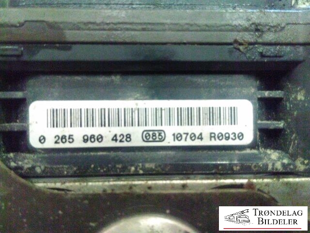 ABS sentral til BMW 5-Serie 2010-2017 (F10/F11) (F10/F11) (34526851376-01|34516851374-01|0265960428)