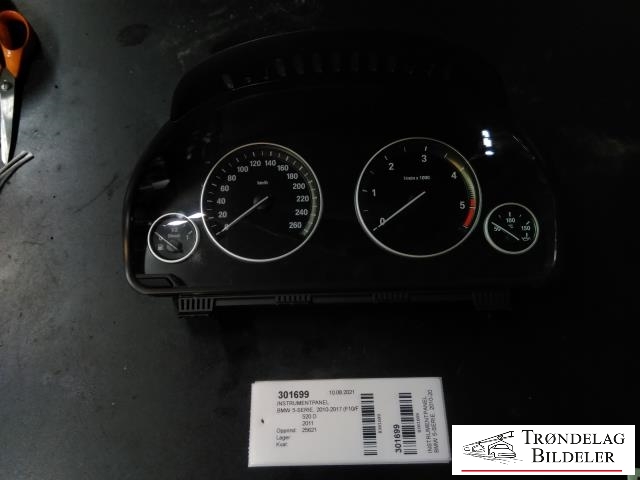 Instrumentpanel til BMW 5-Serie 2010-2017 (F10/F11) (F10/F11) (BMW|9265179-01|2207052-05|)