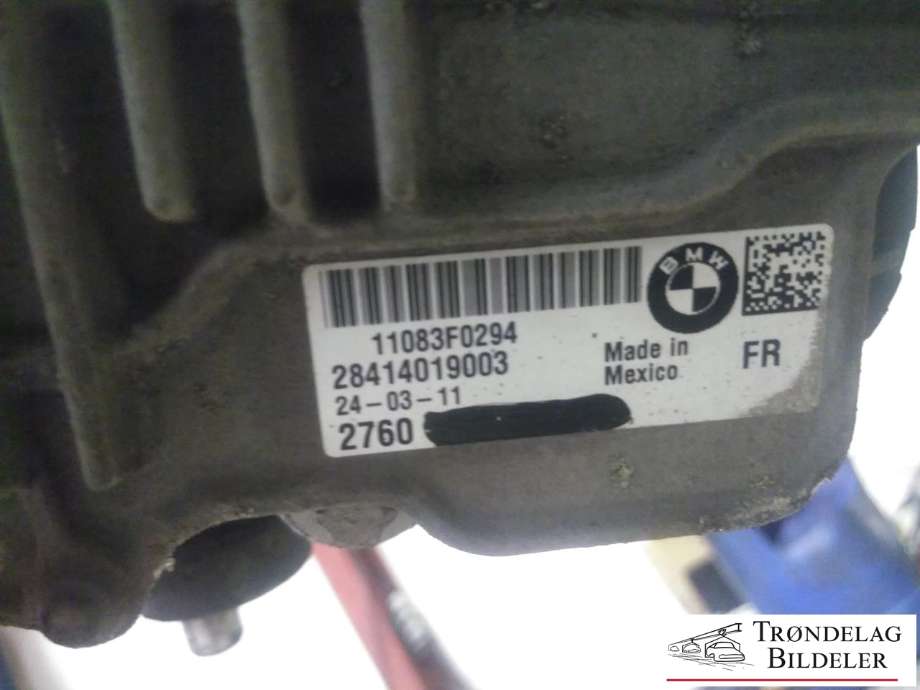 Girkasse 4WD komplett automat til BMW 5-Serie 2010-2017 (F10/F11) (F10/F11) (002010110024011|2710763617801|)