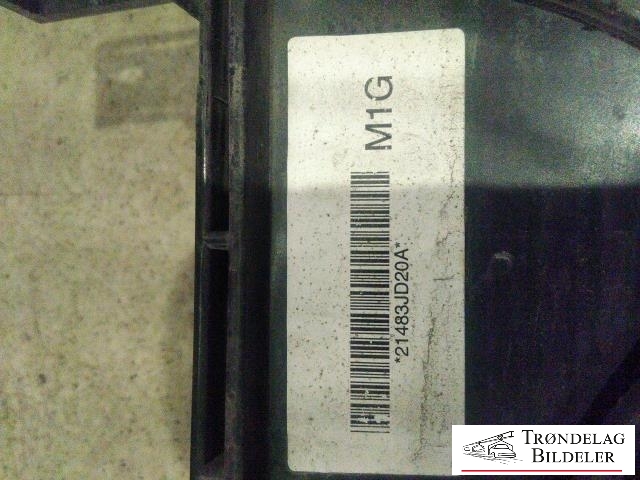 Kjølevifte elektrisk til Nissan Qashqai 2007-2010 (Type I, Fase 1)  (VALEO|21481JD200|)