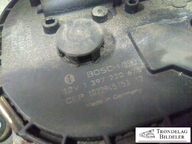 Viskermotor foran venstre til Ford S-Max 2010-2015 (Type I, Fase 2)  (BOSCH|1397220675|1022945153 12|)