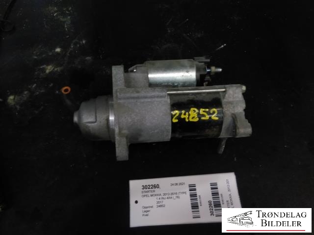 Starter til Opel Mokka X, 2016-2019 (Type I, Fase 2)  (1267 3600)