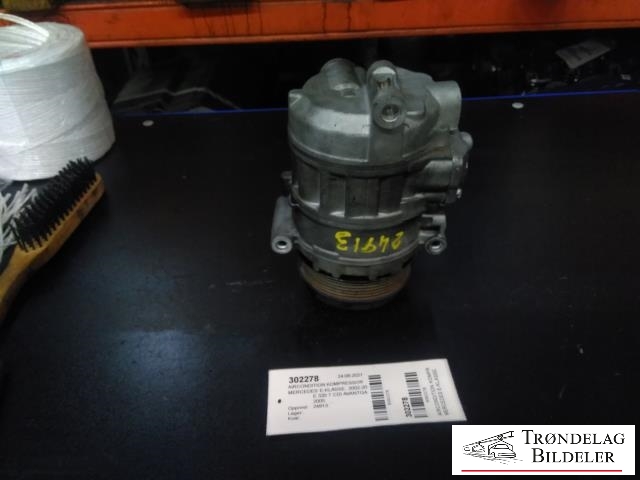 Aircondition kompressor til Mercedes E-Klasse, 2002-2006 (Fase 1) (W211) (W211) 