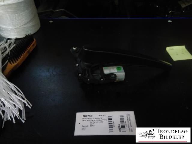 Viskermotor bakrute til Opel Mokka X, 2016-2019 (Type I, Fase 2)  (VALEO|96955193)