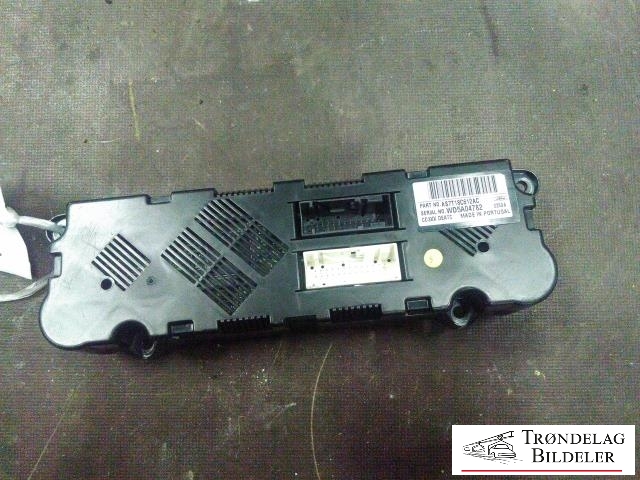 Varmeapparat betjening til Ford S-Max 2010-2015 (Type I, Fase 2)  (FORD|AS7T18C612AC|WD5A04782|CD3XX DEATC)