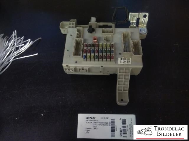 Sikringsboks til Toyota Land Cruiser 120, 2002-2009  