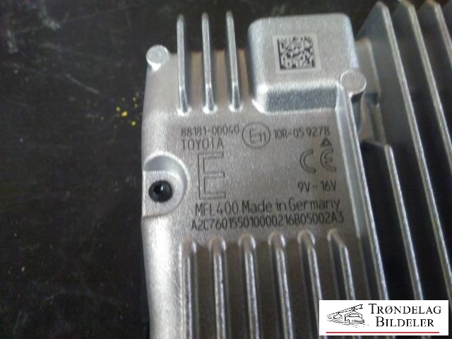 Sensor radar til Toyota Yaris 2014-2020 (Type III, Fase 2) (TOYOTA|88181-0D040|)