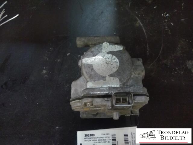 Aircondition kompressor hybrid til Toyota Yaris 2014-2020 (Type III, Fase 2) (DENSO|042200-1350|)