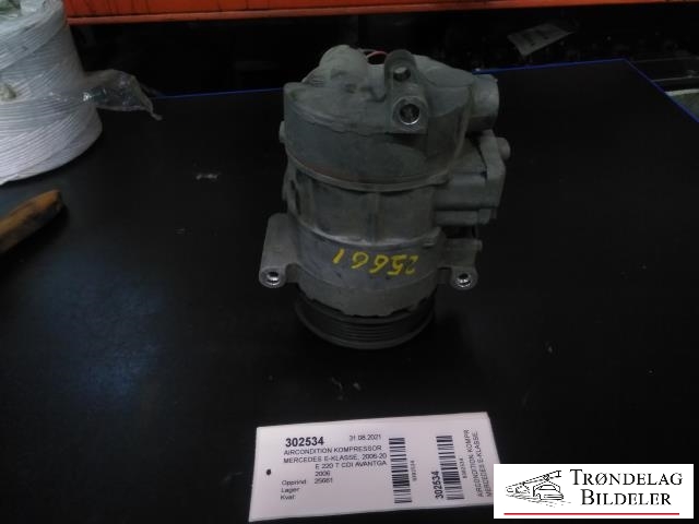 Aircondition kompressor til Mercedes E-Klasse, 2006-2009 (Fase 2) (W211) (W211) 