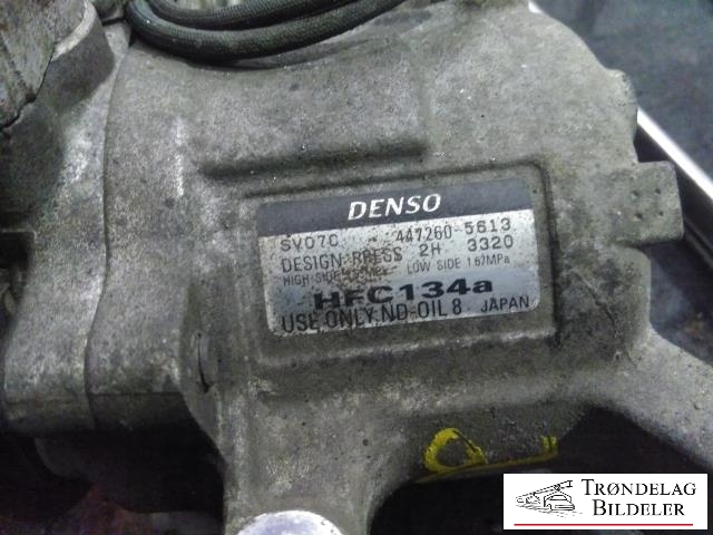 Aircondition kompressor til Daihatsu Terios 2006-->> (Type II)  (DENSO|SV07C|447260-5613|)