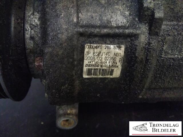 Aircondition kompressor til Audi A4 2007-2014 (Type IV) (B8) (B8) (DENSO|8K0260805|8K0260805L|6SEU14C|447150-1453|89052|4E0.260.805 J|4F0.260.805 G|4F0.260.805 I|4F0.260.805 J|4F0.260.805 M|4F0.260.805 S|4F0260805AA|4F0260805AC|4F0260805AE|4F0260805AG|4F0260805AL|4F0260805AN|ACP495|8E0260805BP|8E0260805BQ|8E0260805BR|8E0260805BS|8E0260805CB|4F0260805P|447190-6442|4F0260805I|4F0260805AP|4F0260805N|4F0260805S|4E0260805J|4F0260805G|4F0260805J|4F0260805M)