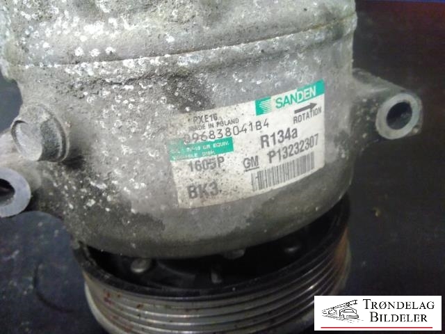 Aircondition kompressor til Opel Insignia A 2009-2014 (SANDEN|096838041B4|P132307|)
